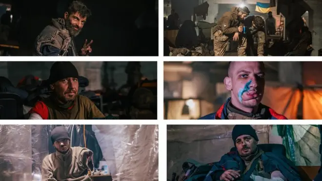 Бійці полку "Азов", які понад два місяці боронили Маріуполь