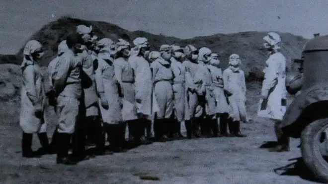Según los archivos, las "fuerzas bacterianas" japonesas, incluida la Unidad 731, iniciaron la guerra biológica en más de 20 provincias y ciudades de China.