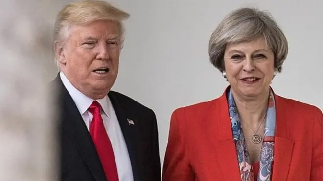 Trump and May