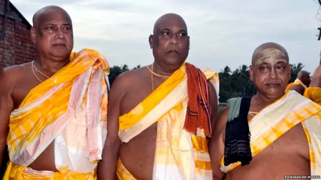 Preists of Jagnnath Temple, Odisha