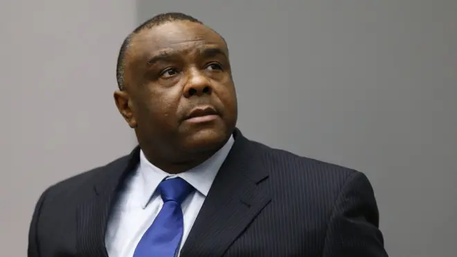 L'homme d'affaire et ex-chef de guerre Congolais Jean-Pierre Bemba