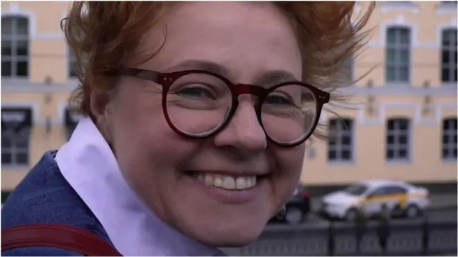 微笑的俄罗斯人