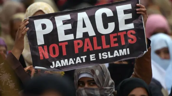 انڈیا کے زیرِ انتظام کشمیر میں بسنے والوں سے اظہارِ یکجہتی کے لیے پاکستان بھر میں مظاہرے کیے گئے