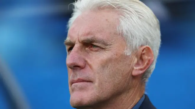 Le manager belge Hugo Broos est dans le doute