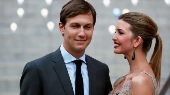 Jared Kushner na mke wake