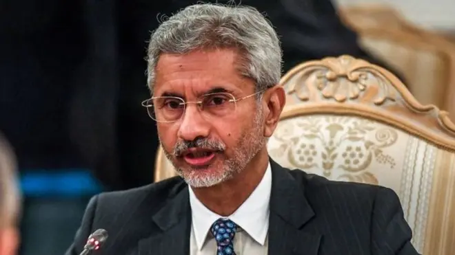 انڈین وزیر خارجہ جے شنکر