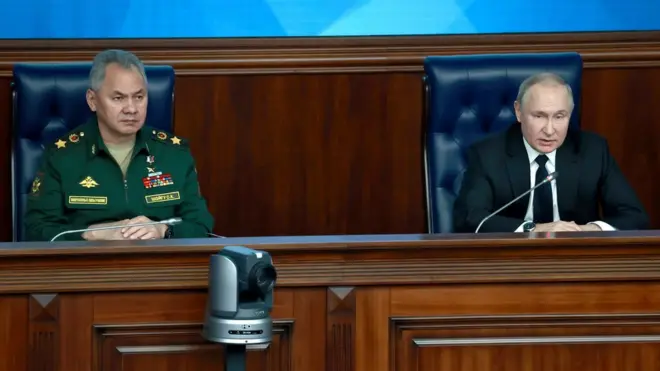Шойгу и Путин
