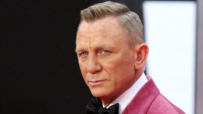 Daniel Craig en el estreno de la película "Sin tiempo para morir"