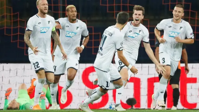 Hoffenheim disputa la Liga de Campeones por primera vez en su historia.