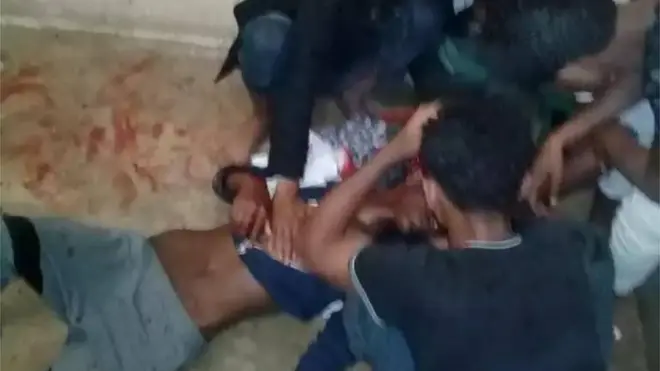 ሊብያ ኣብ መዓስከር ስደተኛታት ገሲም ቢ