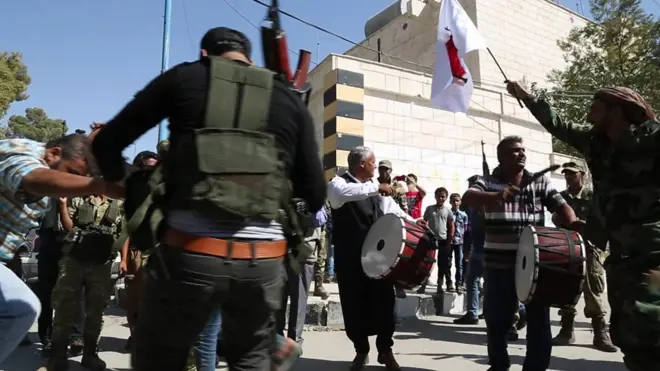 İD-nin əlindən alınan Cərablusda şənliklər