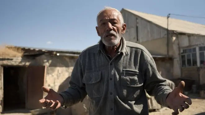 Son toqquşmalar zamanı atəşə tutulduğu deyilən Sotk qəsəbəsinin sakini