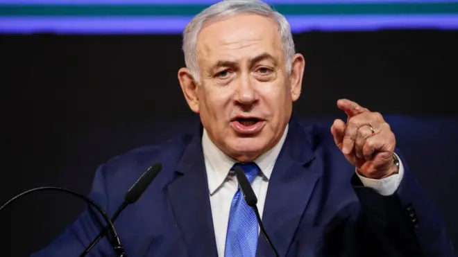 इसराइल के प्रधानमंत्री बिन्यामिन नेतन्याहू