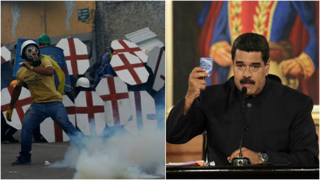 Protestos/Nicolás Maduro