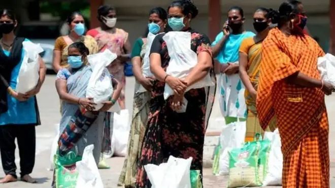 Banyak pihak yang khawatir rentannya komunitas kasta India terhadap virus corona.w