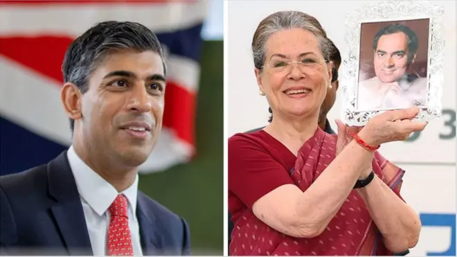 రిషి సునక్, సోనియా గాంధీ