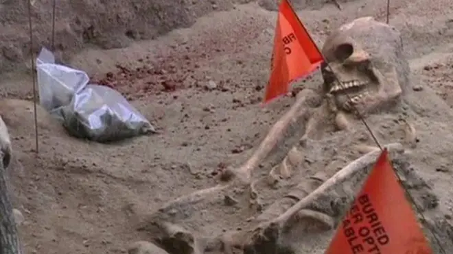 တူးဖော်ရတဲ့ လူအရိုးစု