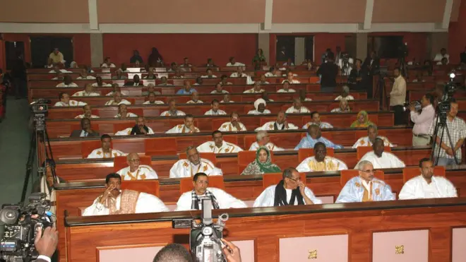 Des députés à l'Assemblée nationale mauritanienne