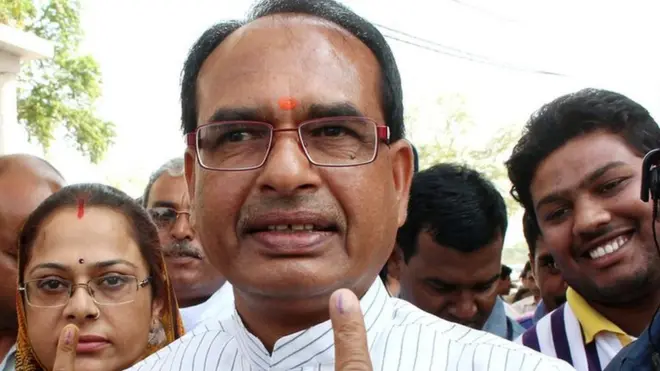 मध्य प्रदेश के मुख्यमंत्री शिवराज सिंह चौहान