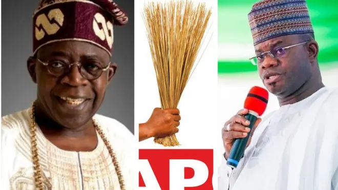 Tinubu and Yahaya Bello