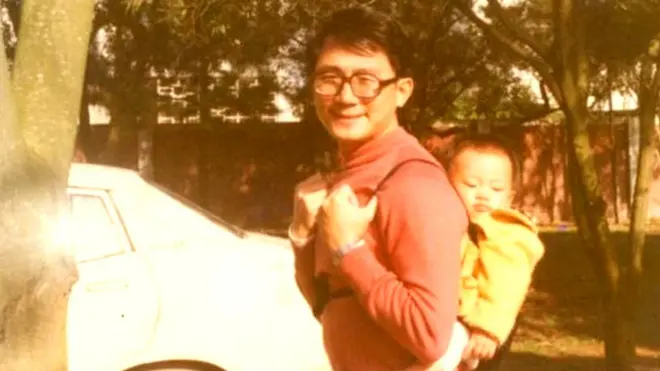 તાઇવાનમાં પોતાના બાળક સાથે ચેંગ