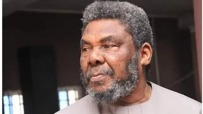 Pete Edochie become popular for Nigeria afta im play di lead role of Okonkwo for NTA adaptation of Chinua Achebe bestselling novel, Things Fall Apart.