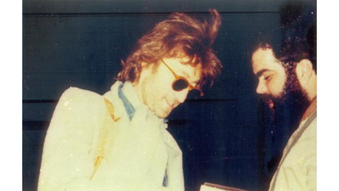 John Lennon e Marco Antônio Mallagoli se encontraram no aniversáriocaça niquel diamante gratis40 anoscaça niquel diamante gratisJohn Lennon