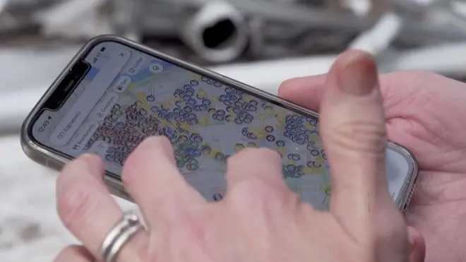 مراسلة بي بي سي سارة رينفورد حاولت زيارة بعض هذه المواقع - لكن النتيجة لم تكن متوقعة.