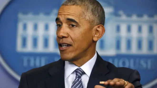 Это первая пресс-конференция Обамы с момента победы на выборах Дональда Трампа