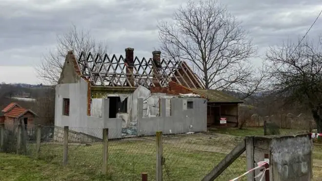 Једна од кућа у селу Горње Недељице, где компанија Рио Тинто намерава да изгради рудник