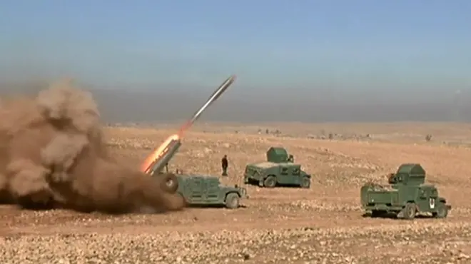 الجيش العراقي يعلن احرازه انتصارات مبكرة أثناء تقدمه صوب غرب الموصل