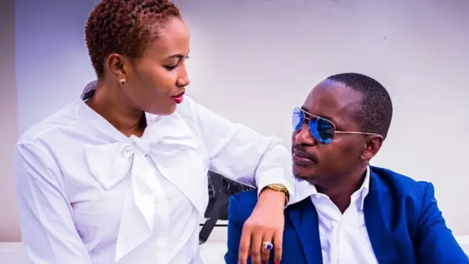 Shamim Mwasha and her Abdul Nsebo foto on her Facebook page