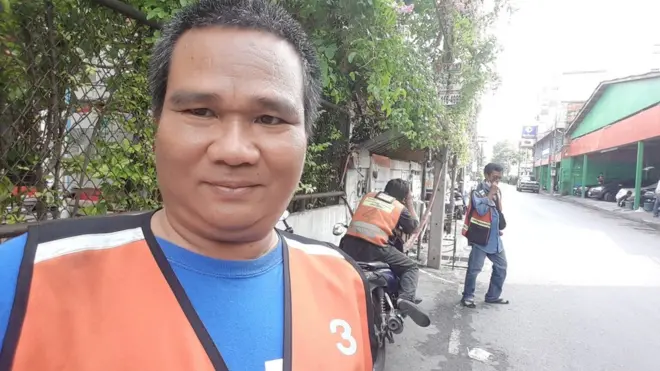 มอร์เตอไซค์รับจ้างขวัญใจชาวทวิตเตอร์