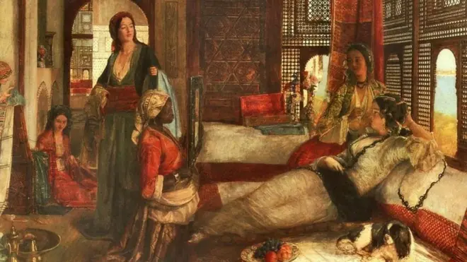 غرس فنانون مثل ديلاكروا وجيروم وجون فريدريك لويس صورا للعالم العربي في مخيلة الثقافة الغربية