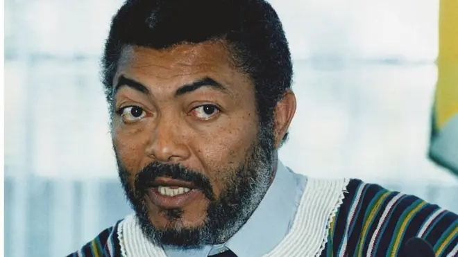 Late president Jerry John Rawlings