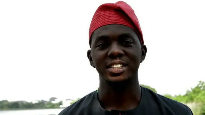 Jude Feranmi say to change things di right people need to enter politics.