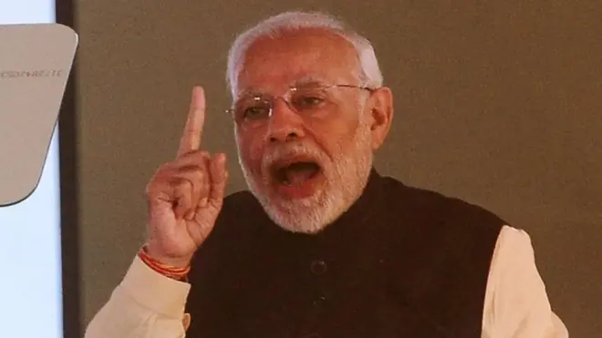 نریندر مودی نے کہا کہ سرجیکل سٹرائکس کا فیصلہ ایک 'بڑا خطرہ' تھا