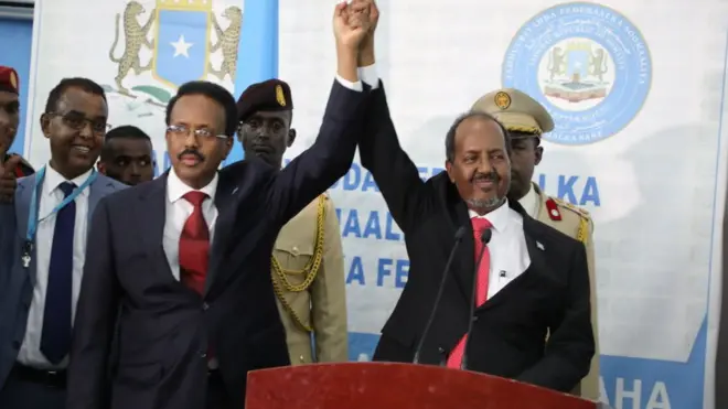 Xasan Sheekh iyo Farmaajo