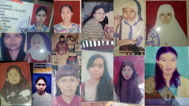 Kumpulan TKI yang pernah dilaporkan hilang melalui sejumlah grup Facebook.