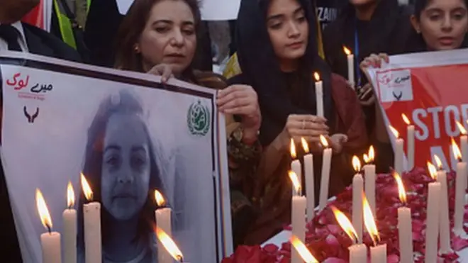 زینب کے قتل کے خلاف احتجاج