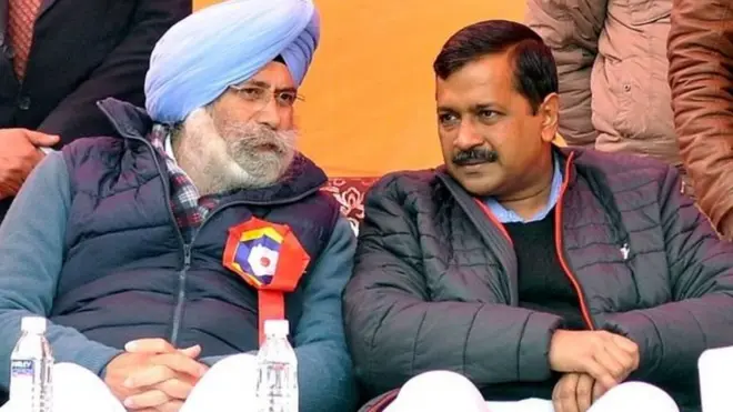 फूलका और अरविंद केजरीवाल