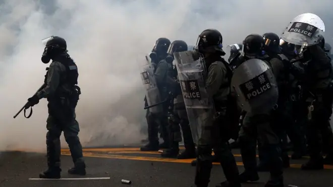 полиция в Гонконге