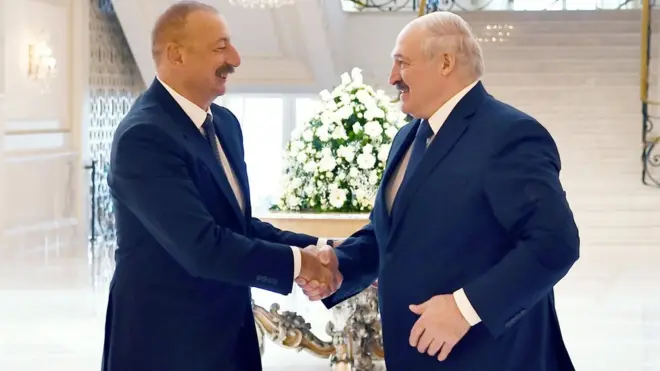 Əliyevlə Lukaşenko