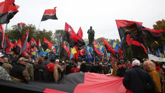 День створення УПА та День захисника України у Києві, 1 жовтня 2017 року