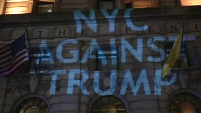 "Нью-Йорка против Трампа"