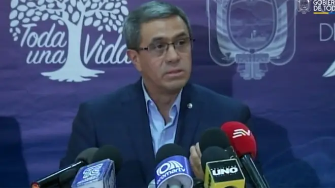 El secretario general de la presidencia, José Augusto Briones, presentó una serie de propuestas para "volver a la paz en el país".