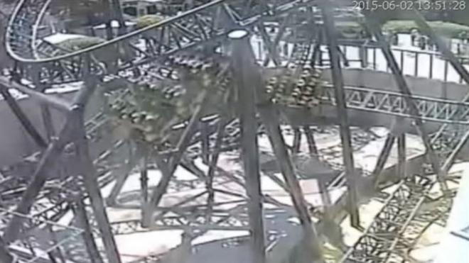 Alton Towers reveals images of wooden rollercoaster BBC News