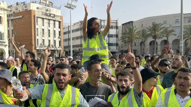 مظاهرات في ليبيا