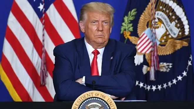 Donald Trump will became a private citizen when he leaves office on 20 January 2021