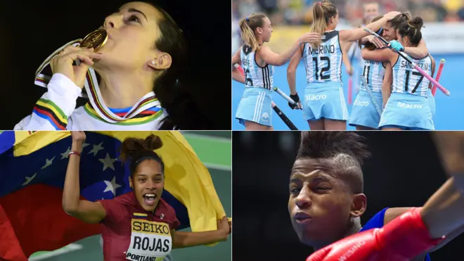 Mariana Pajón, Las Leonas argentinas, Yulimar Rojas y Joahnys Argilagos